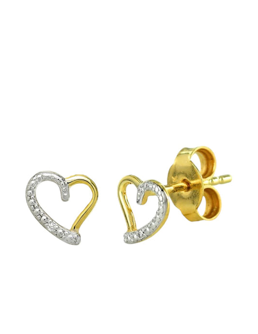 Heart-shaped earrings